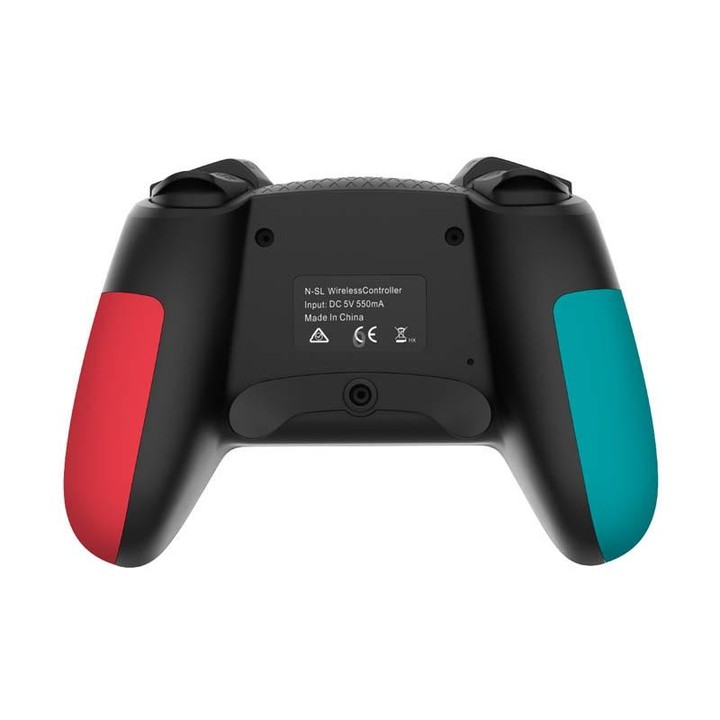 T23 Wireless Bluetooth Game Handle With Vibration And Wake Up Macro Programming Function Handle For Nintendo Switch PRO(Black)