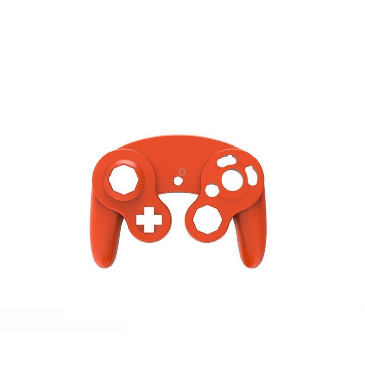 2 PCS Game Single Point Handle Shell Replacement Shell Handle Repair Parts For Nintendo NGC(Orange)