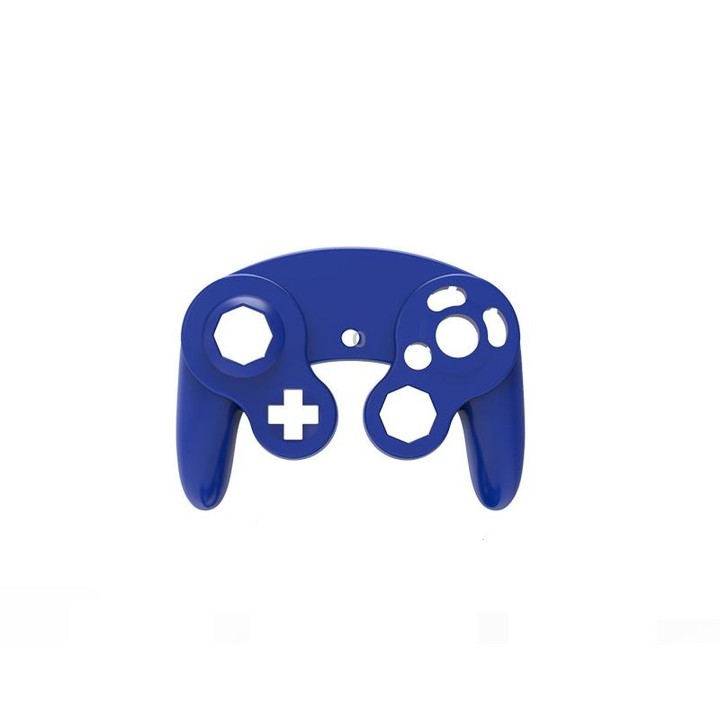 2 PCS Game Single Point Handle Shell Replacement Shell Handle Repair Parts For Nintendo NGC(Blue)
