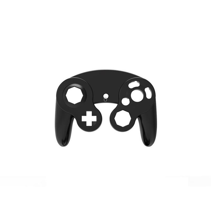 2 PCS Game Single Point Handle Shell Replacement Shell Handle Repair Parts For Nintendo NGC(Black)