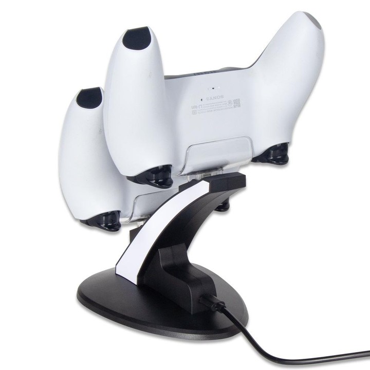OIVO IV-P5234 Gamepad Aircraft Two-Seater Charger For PS5(Black)