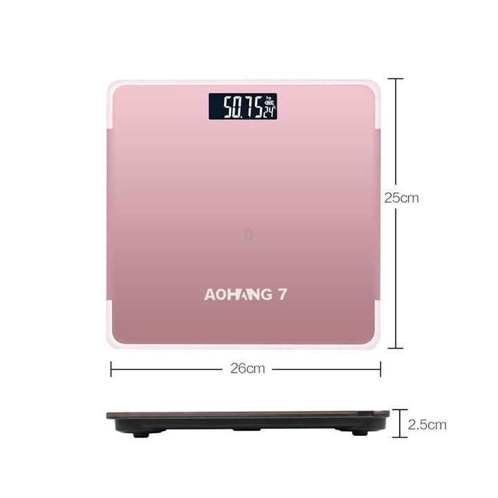 AOHANG7 Home Precision Weight Scale(Red)