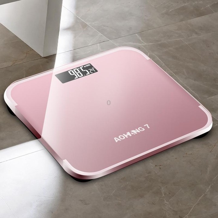 AOHANG7 Home Precision Weight Scale(Rose Gold)