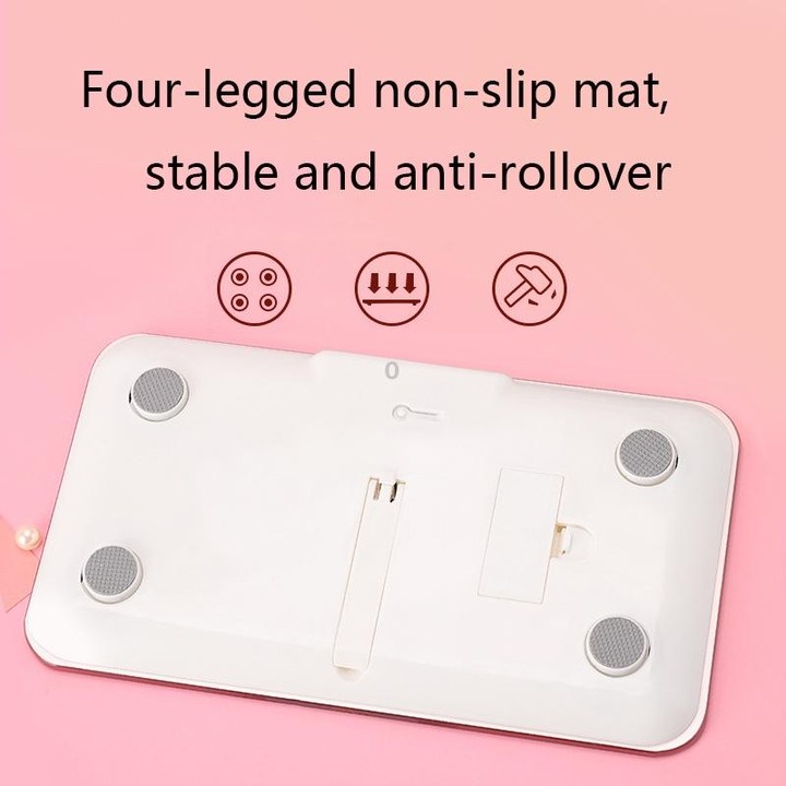 ZJ25 Mini Cartoon Weight Scale Home Accurate Portable Human Body Scale Battery(Zoo)