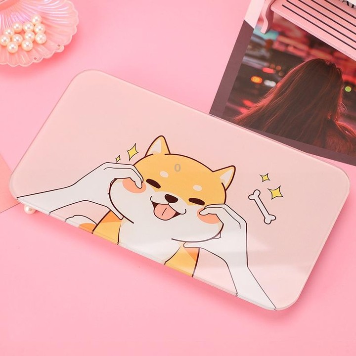 ZJ25 Mini Cartoon Weight Scale Home Accurate Portable Human Body Scale Charging(Cabin)