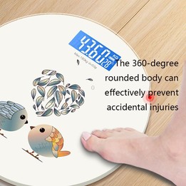 ZJ26 Weight Scale Home Smart Electronic Scale, Size: Battery(Cute Dog)