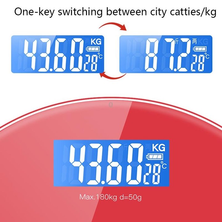 ZJ26 Weight Scale Home Smart Electronic Scale, Size: Charging(Black)