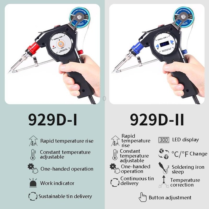 YIHUA Hand-Held Inner Heat Electric Soldering Iron Portable Automatic Delivery Of Tin Constant Temperature Soldering Iron,CN Plu