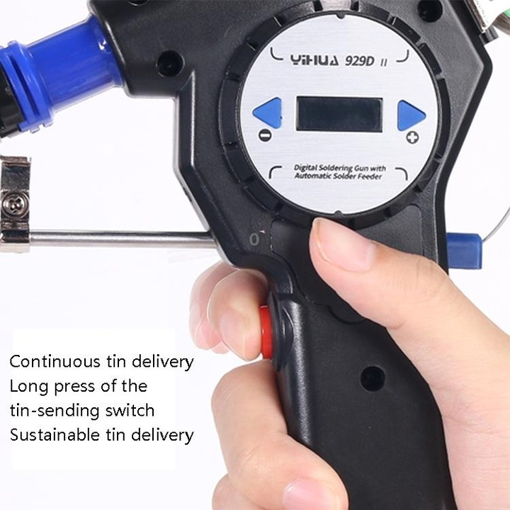 YIHUA Hand-Held Inner Heat Electric Soldering Iron Portable Automatic Delivery Of Tin Constant Temperature Soldering Iron,CN Plu
