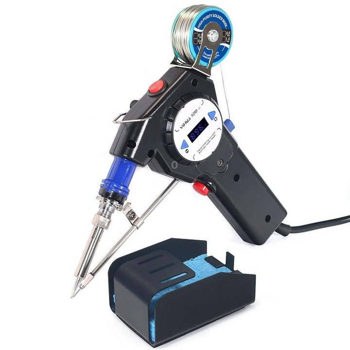YIHUA Hand-Held Inner Heat Electric Soldering Iron Portable Automatic Delivery Of Tin Constant Temperature Soldering Iron,CN Plu