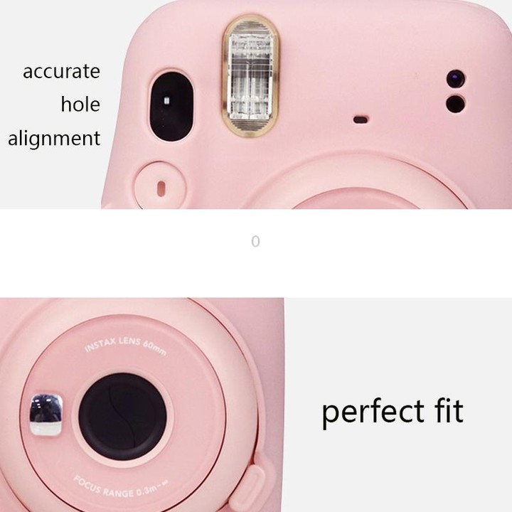 Camera Jelly Color Silicone Protective Cover For Fujifilm Instax mini 11(Blue)