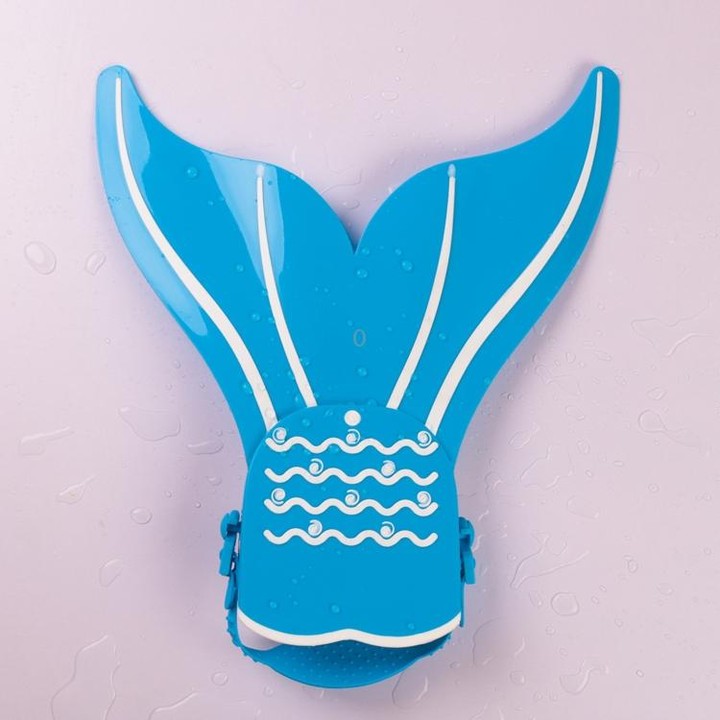 Mermaid Children Diving Fins Swimming Training Flexible Comfortable And Breathable Fins, Size: Free Size(B12)