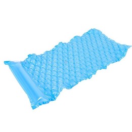 Water Sofa Bed Inflatable Floating Bed Water Recliner,Size: 218 x 88cm (Single Floating Bed Random Color Delivery)