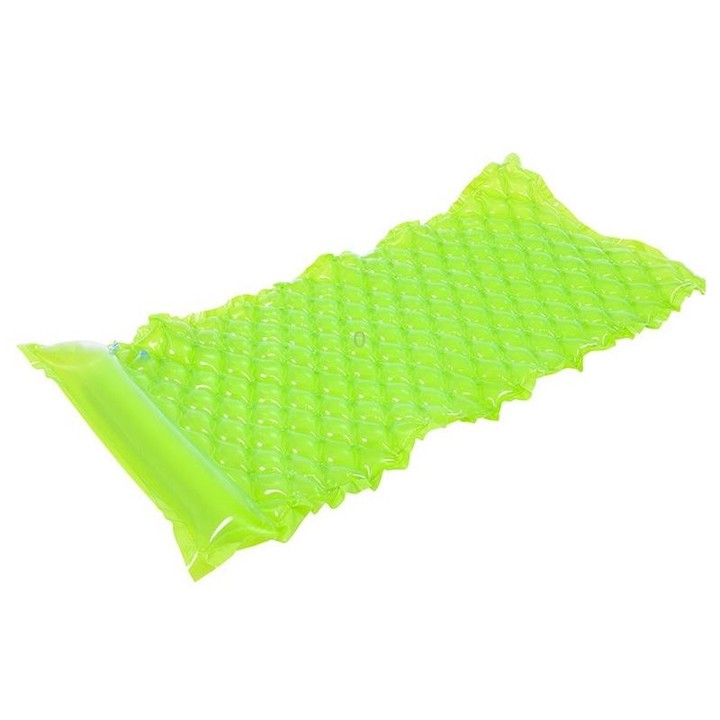 Water Sofa Bed Inflatable Floating Bed Water Recliner,Size: 218 x 88cm (Single Floating Bed Random Color Delivery)