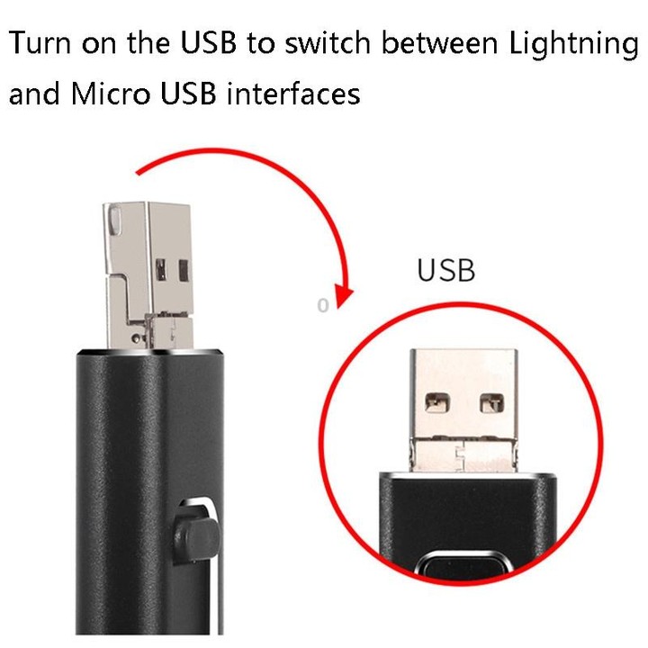 256GB SH02 USB 3.0 + 8 Pin + Mirco USB + Type-C 4 In 1 Mobile Computer U-Disk With OTG Function(Silver)