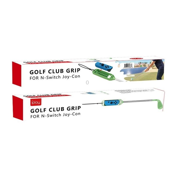 IPLAY HBS-361 Golf Grips Game Accessories For Nintendo Switch(Animal Forest Blue + Animal Forest Green)