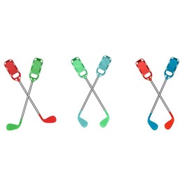 IPLAY HBS-361 Golf Grips Game Accessories For Nintendo Switch(Handle Blue + Handle Red)