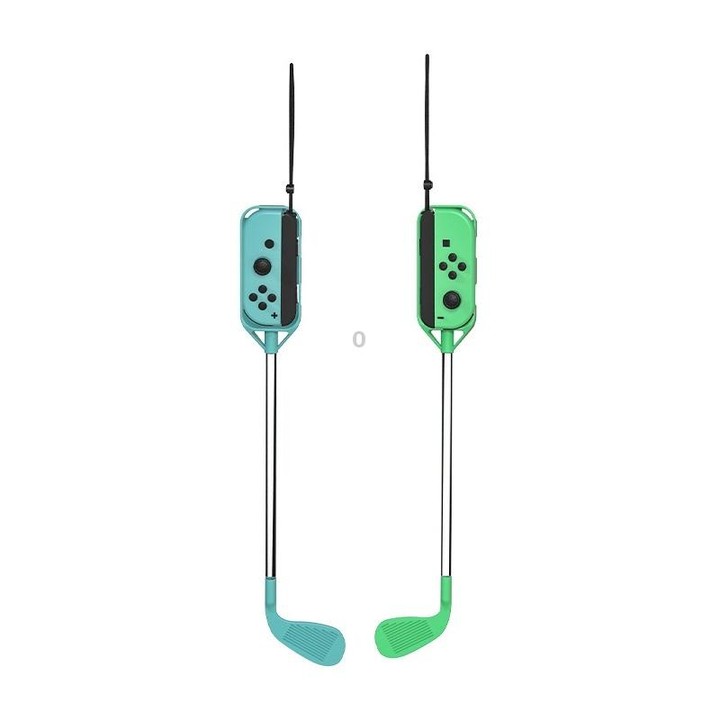 IPLAY HBS-361 Golf Grips Game Accessories For Nintendo Switch(Handle Blue + Handle Red)