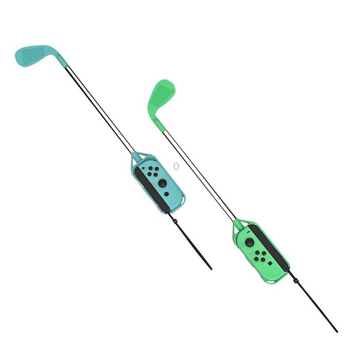 IPLAY HBS-361 Golf Grips Game Accessories For Nintendo Switch(Mario Red + Luigi Green)