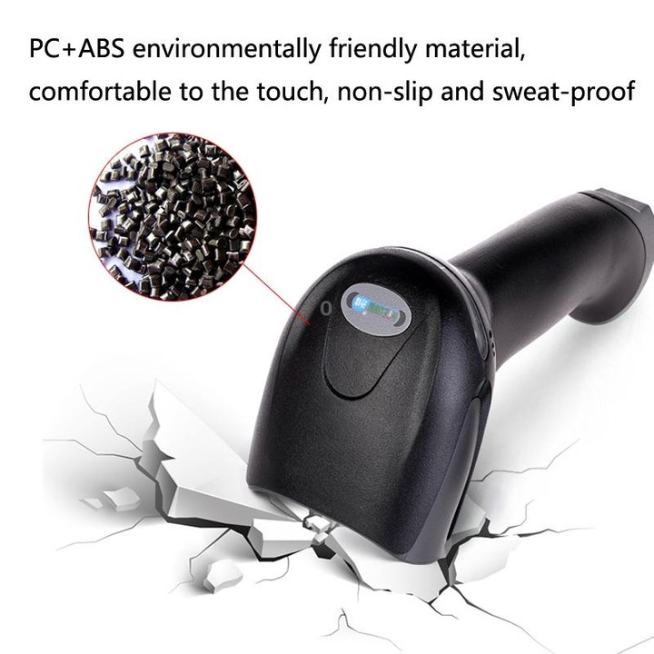 NETUM F6 Anti-Slip And Anti-Vibration Barcode Scanner, Model: Wireless Laser