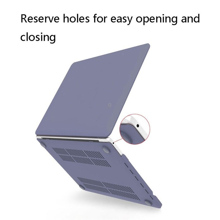 Hollow Style Cream Style Laptop Plastic Protective Case For MacBook Air 11 A1370 & A1465(Rose Pink Matching Tranquil Blue)