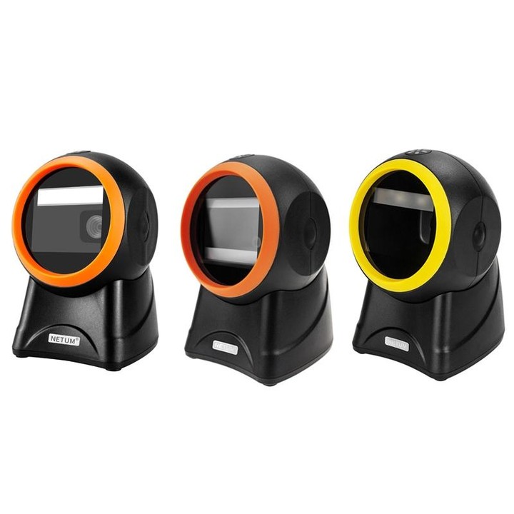 NETUM 2050 Supermarket Cashier Barcode QR Code Scanner Desktop Vertical Scanner, Specification： Enhanced Version