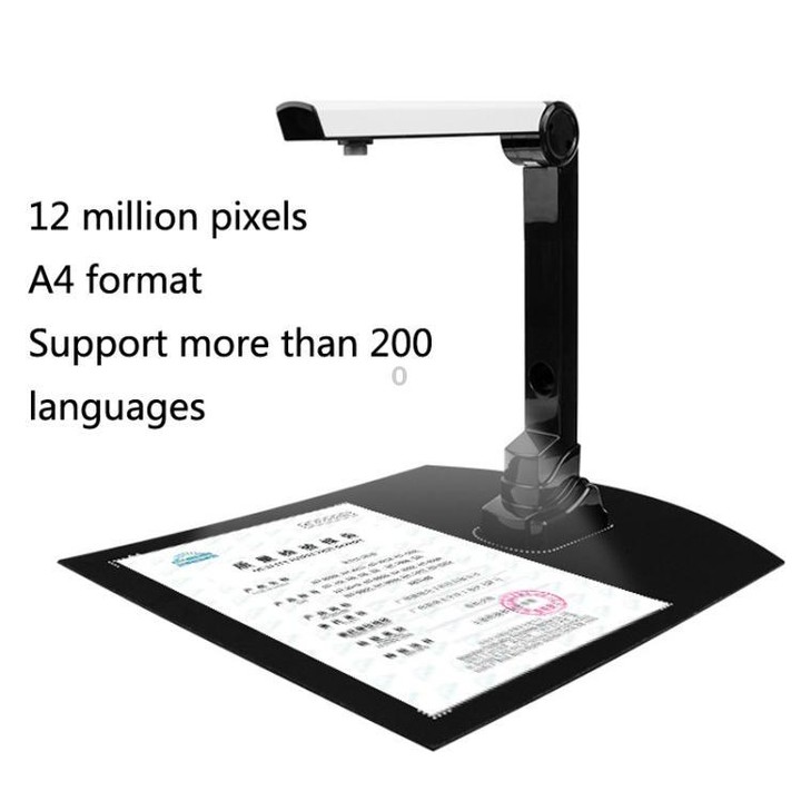 High-Definition Camera High-Resolution A4 Document Teaching Video Booth Scanner, Model: SD-1000