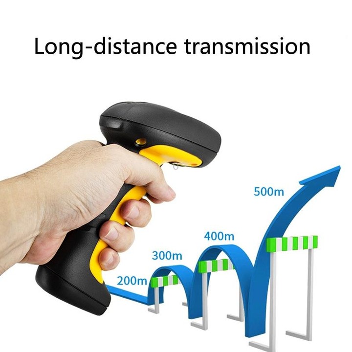 NETUM DPM Waterproof Industrial Barcode Scanner With Storage Barcode QR Code Scanner, Specification : Wireless