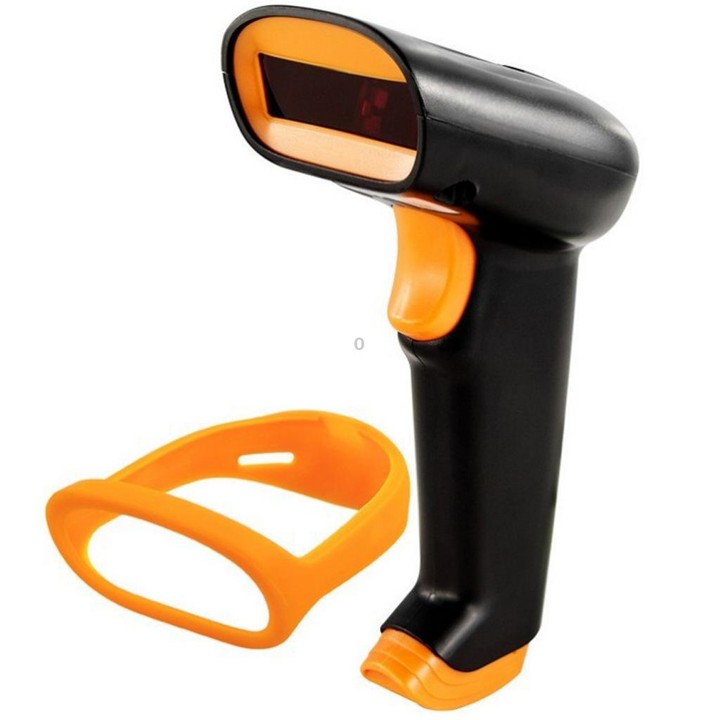 Express Barcode Scanner With Storage USB Wireless Scanner, Specification： Red Light