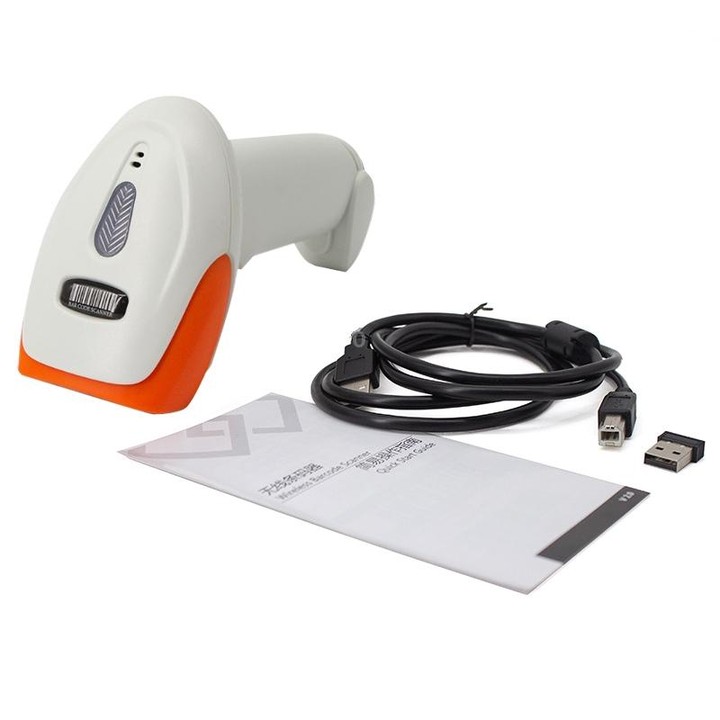 SYCREADER Supermarket Laser Barcode Scanner, Model: Two-dimensional Wireless + Bluetooth