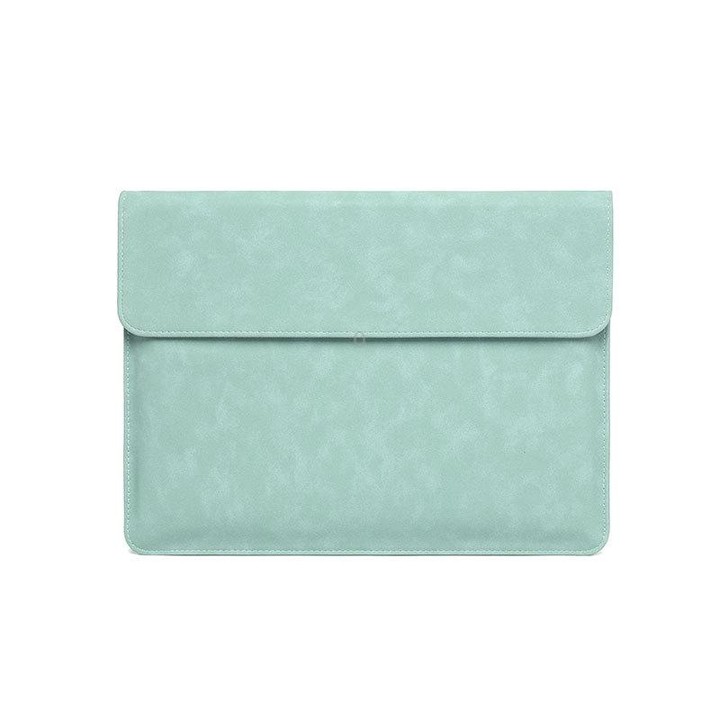 Horizontal Sheep Leather Laptop Bag For Macbook 11 Inch A1465/A1370(Liner Bag Fruit Green)