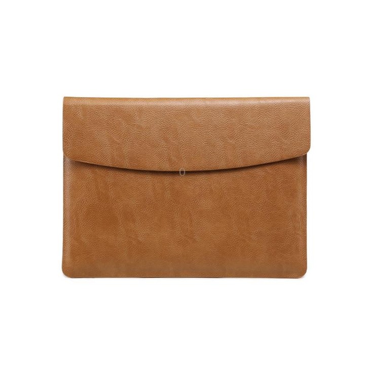 Horizontal Litchi Texture Laptop Bag Liner Bag For MacBook 13 Inch A1708 / 1706/1989 / A2337 / A2338(Liner Bag Yellow)