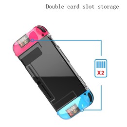 DSS-139 All-Inclusive Transparent Light And Thin Protective Case For Nintendo Switch Console, Model: DSS-139(Transparent)