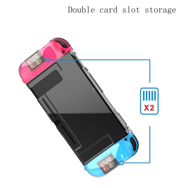 DSS-139 All-Inclusive Transparent Light And Thin Protective Case For Nintendo Switch Console, Model: DSS-139(Transparent)