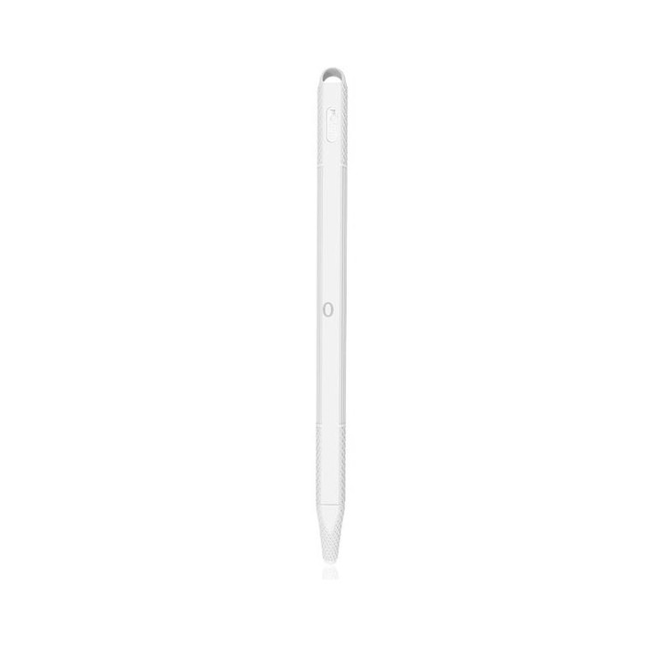 5 PCS Stylus Silicone Protective Case For Apple Pencil 2(White)