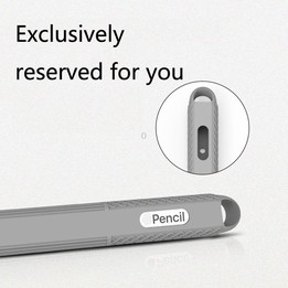 5 PCS Stylus Silicone Protective Case For Apple Pencil 2(Army Green)