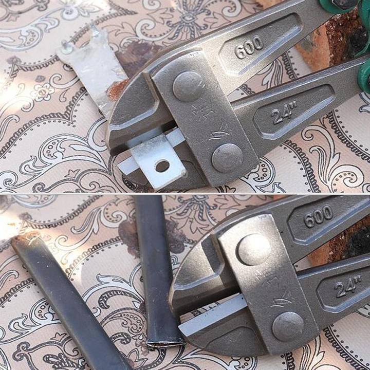 24 inch T8 Manganese Steel Manual Heavy-Duty Steel Wire Reinforcement Bolt Cutters Non-Slip And Labor-Saving Bolt Cutters