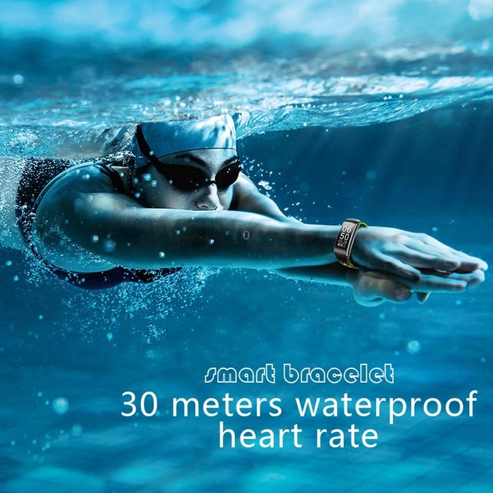 Smart Watch Heart Rate Monitor IP68 Waterproof Fitness Tracker Blood Pressure GPS Bluetooth for Android IOS women men(Green)