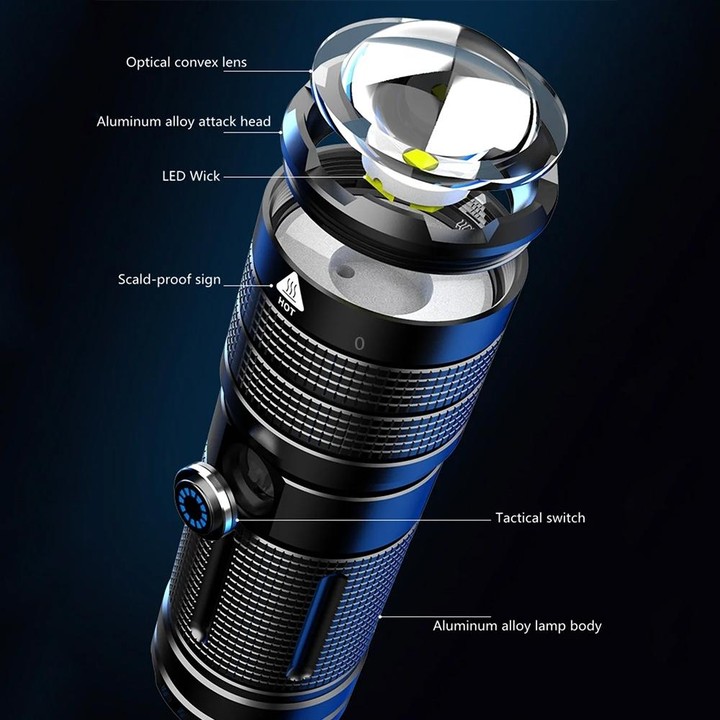 X3 RGB Atmosphere Zoom 4-Color Photography Fill-In Flashlight(White-Ice Blue-Yellow-Gold Yellow)