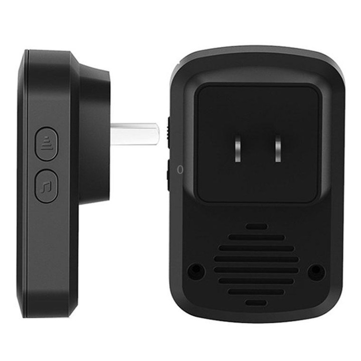 CACAZI M20 1 For 3 Split Type Door Opening Sensor Reminder Smart Wireless Doorbell Alarm, Style: EU Plug(Gold)