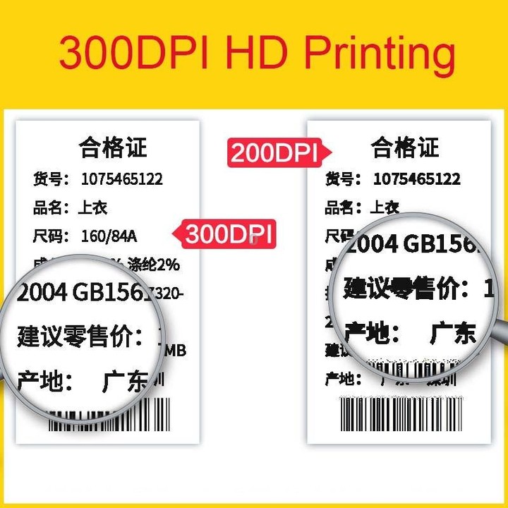 Xprinter XP-470E Thermal Self-Adhesive Label Express List Printer, Style:USB(US Plug)