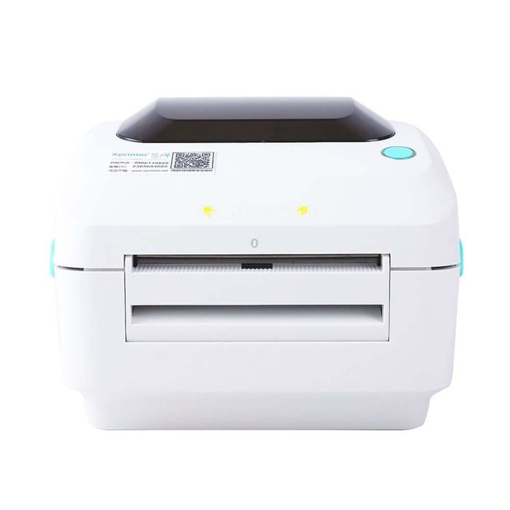 Xprinter XP-470E Thermal Self-Adhesive Label Express List Printer, Style:USB+Bluetooth(UK Plug)