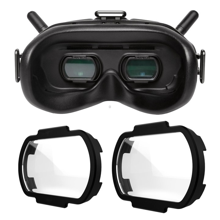 Sunnylife FV-Q9334 2 PCS Myopia Lens Nearsighted Corrective Aspherical Lens for DJI FPV Goggles V2, Colour: 500 Degree