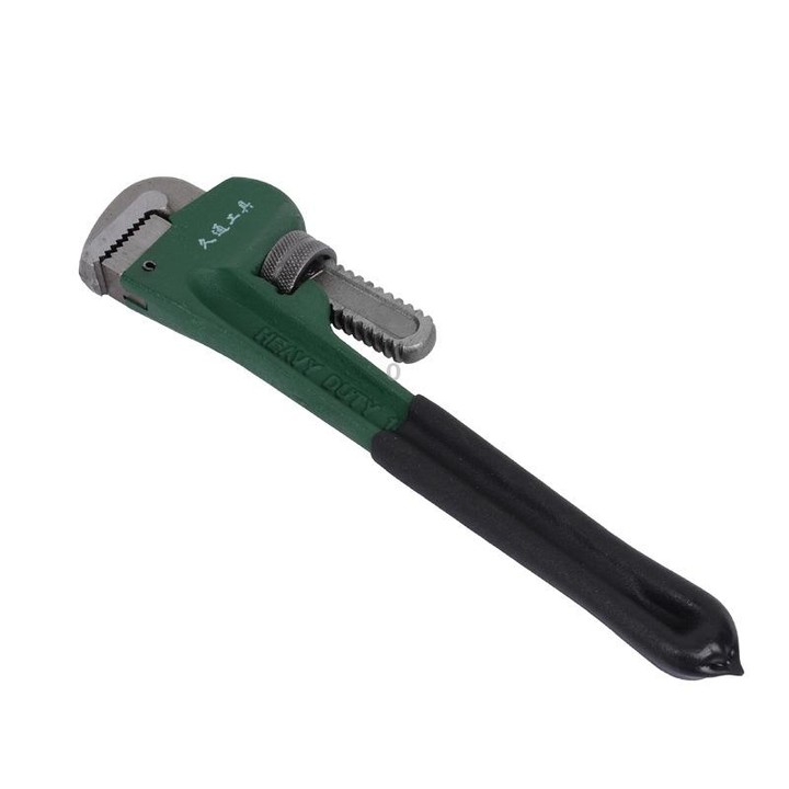 8 inch JiuTong Plastic Handle Heavy Duty Pipe Wrench Plumbing Pliers