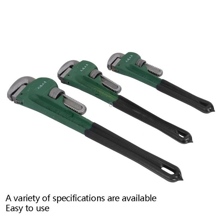 12 inch JiuTong Plastic Handle Heavy Duty Pipe Wrench Plumbing Pliers