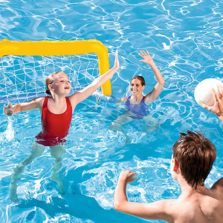 Beach Toys Adult Children Parent-Child Swimming Pool Playing Inflatable Beach Ball Toys, Style: 52133 Volleyball Net + Ball