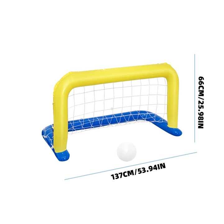 Beach Toys Adult Children Parent-Child Swimming Pool Playing Inflatable Beach Ball Toys, Style: 52123 Handball Door + Ball