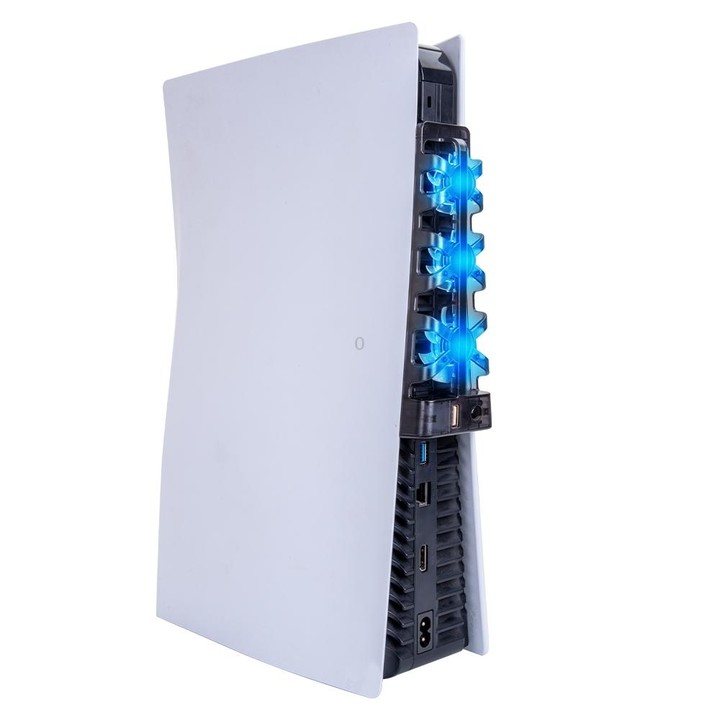 DOBE TP5-1523 The Rear Blu-Ray Fan Host Cooling Fan For PS5(Black)