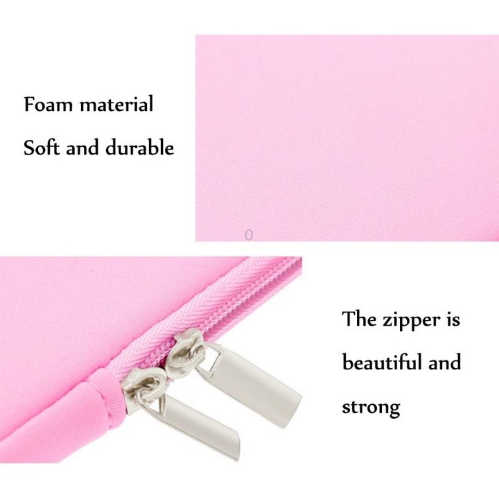 Laptop Anti-Fall and Wear-Resistant Lliner Bag For MacBook 11 inch(Pink)
