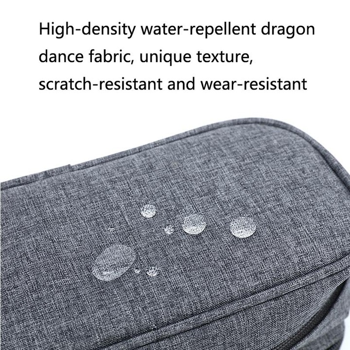 YOBAN Y-1054 Travel Digital Accessories Storage Bag Multifunction Waterproof Data Cable Charger Card Reader Finishing Package(Re
